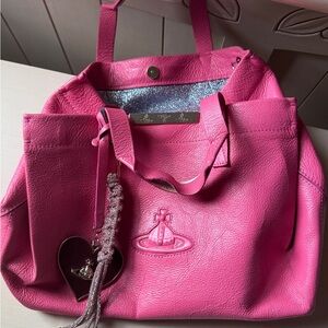 Vivienne Westwood Vibrant Pink Tote